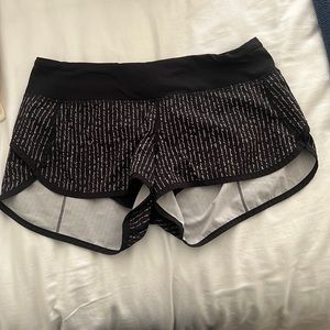Lulu Lemon Speed Up Shorts